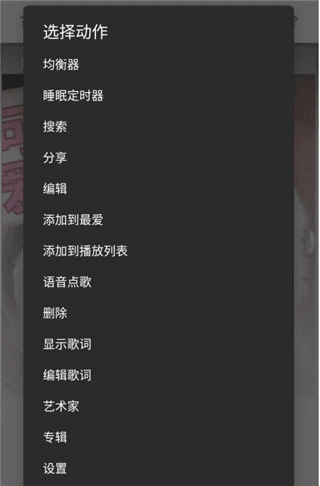 黑色音乐播放器app声音效果在哪里打图片2