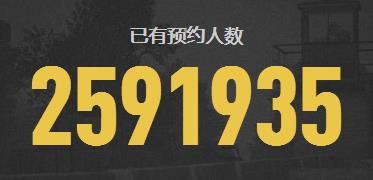 绝地求生全军出击预约人数