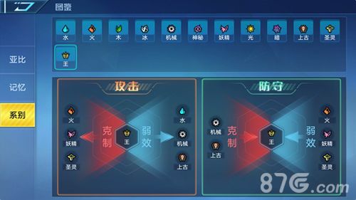 奥拉星手游王系