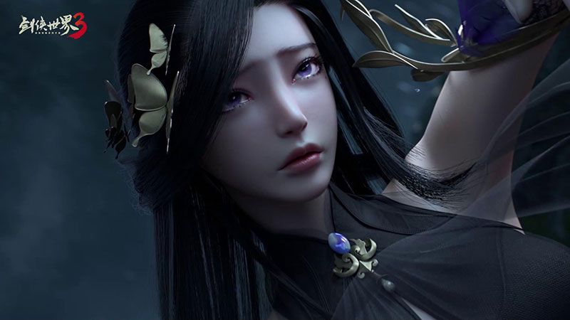 紫衣倩影《剑侠世界3》神秘少女款款而来 紫衣倩影《剑侠世界3》神秘少女款款而来