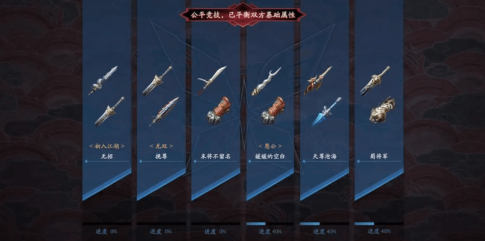 流星蝴蝶剑武器种类有哪些 流星蝴蝶剑武器种类有哪些