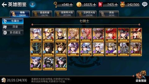 (七骑士图鉴)