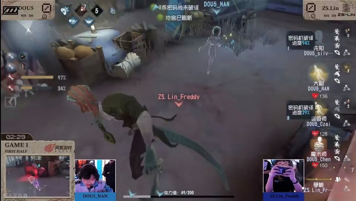 《第五人格》深渊的呼唤IX中国大陆赛区预选赛第一周赛报发布 《第五人格》深渊的呼唤IX中国大陆赛区预选赛第一周赛报发布
