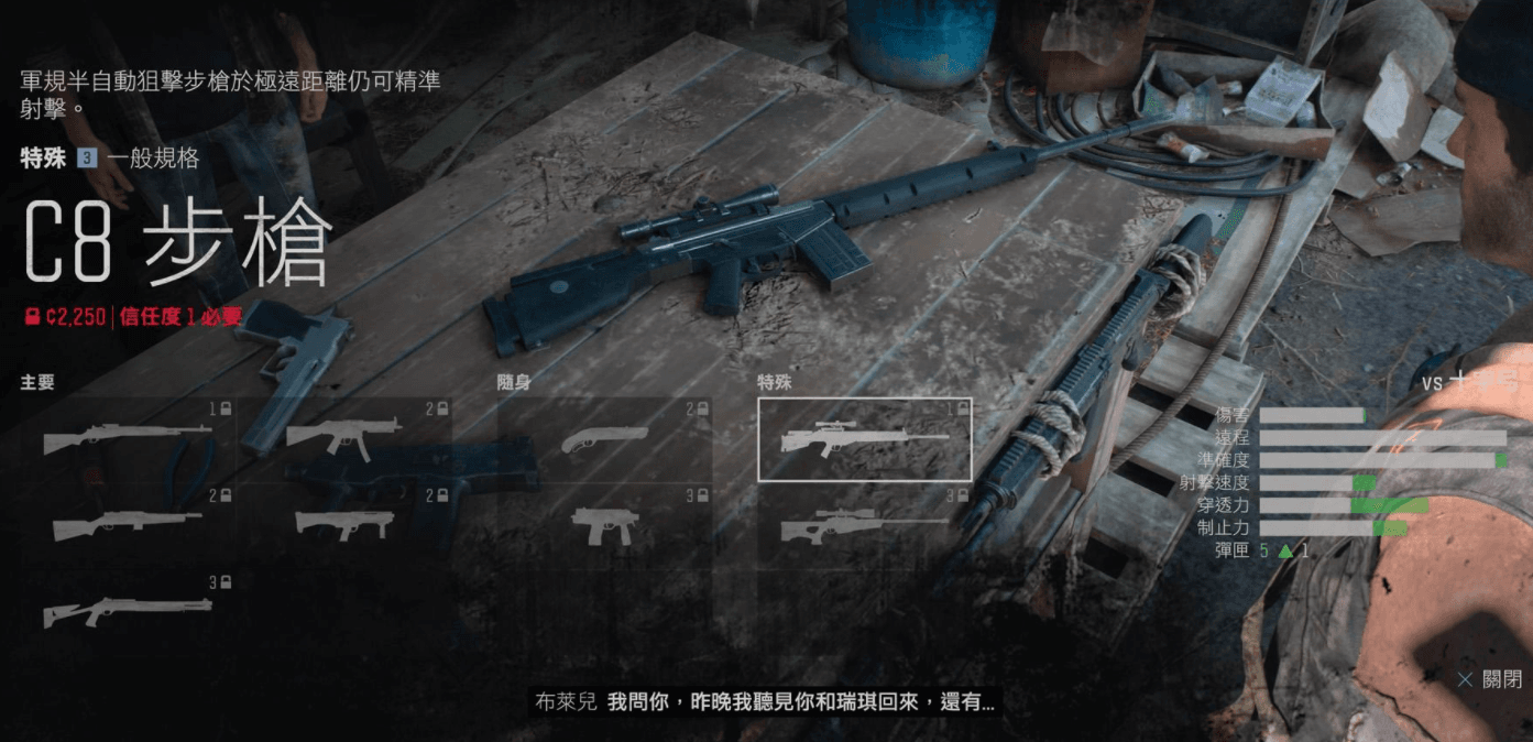 往日不再随身武器哪个好 往日不再随身武器哪个好