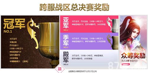 《诛仙手游》跨服战区总决赛奖励丰厚
