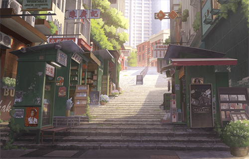 游戏场景【香港早晨】