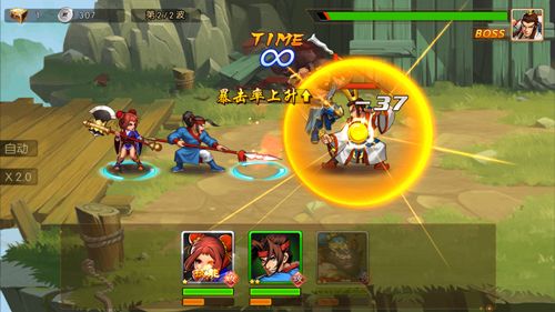 三国战纪群雄逐鹿根据光圈提示打连击