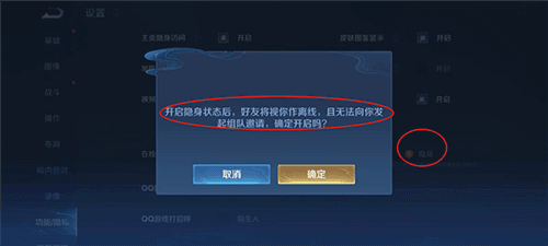 怎么设置隐身状态配图3