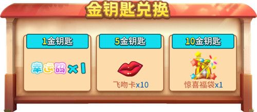 金钥匙兑换