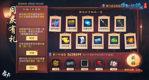 (图5:参与【同庆有礼】祈福领奖)