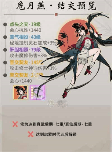 《一念逍遥》危月燕解锁条件及古宝一览 一念逍遥危月燕怎么解锁2