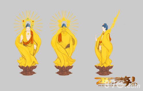 如来佛祖原画