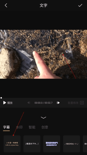 INTERPHOTO如何视频配文字3