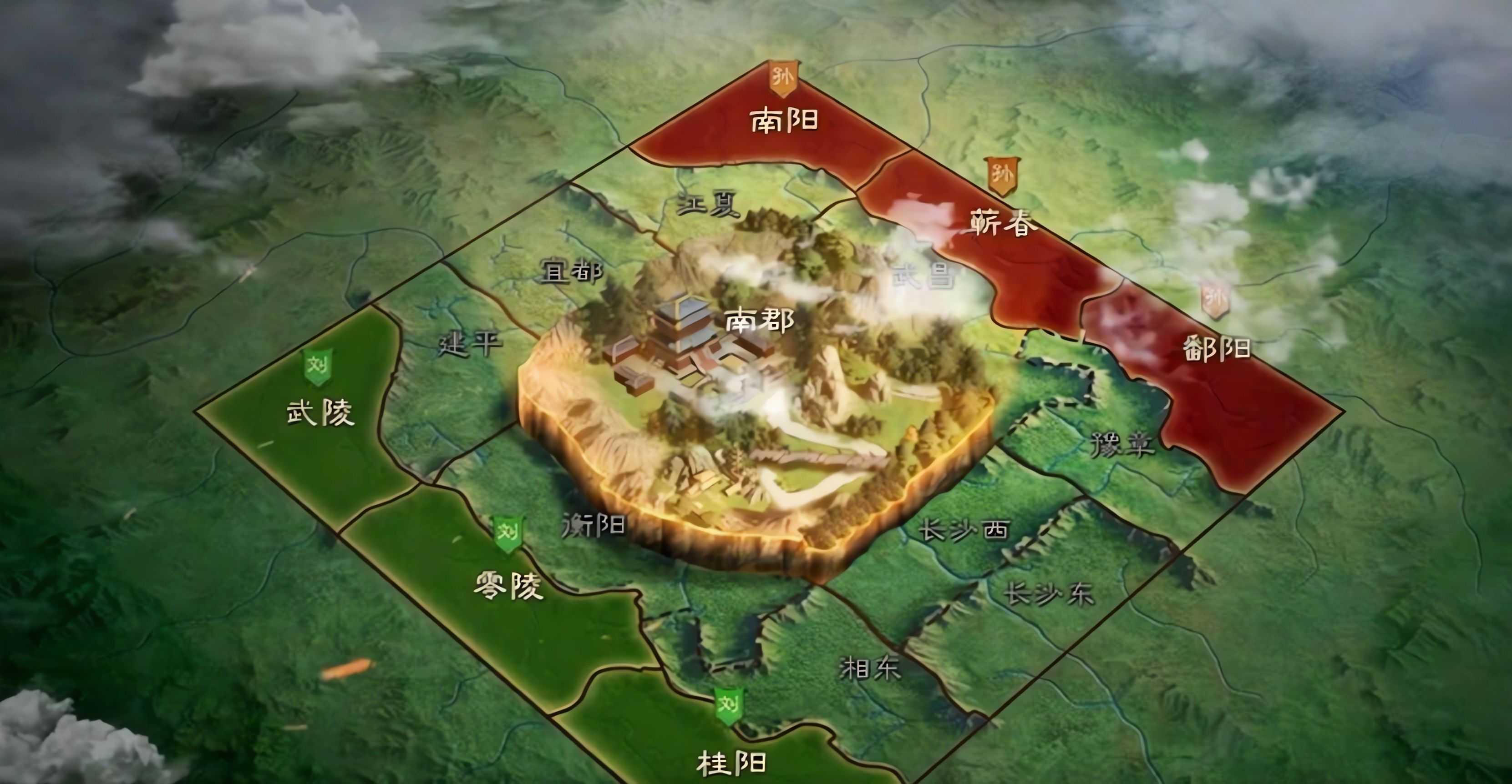 三国谋定天下南郡烽起沙盘争夺点在哪 三国谋定天下南郡烽起沙盘争夺点在哪