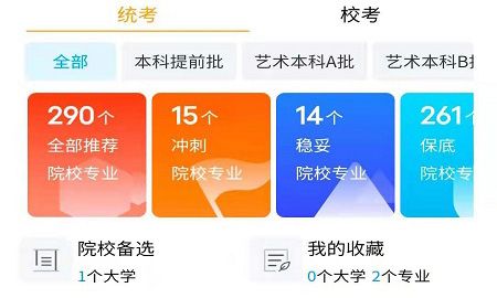 艺考志愿填报1