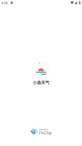 小岛天气宣传图