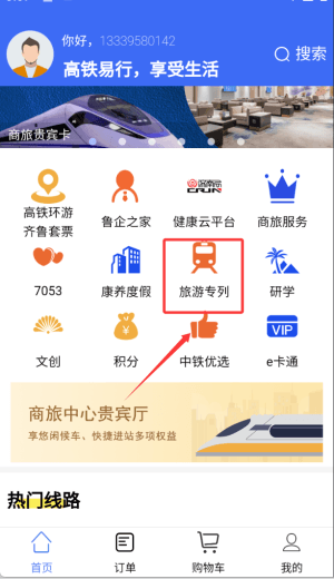 怎么查看旅游专列配图1