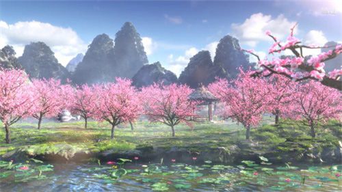 游戏内还原的绝美风景