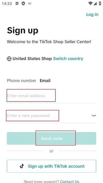 tiktok seller center app 怎么注册账号配图2