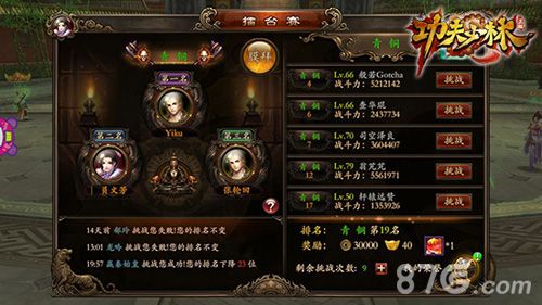 功夫少林擂台赛