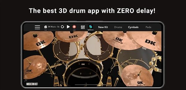 DrumKnee3D架子鼓模拟器Pro高级版宣传图