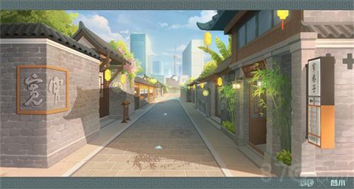 QQ飞车手游文化特色的游戏地图2