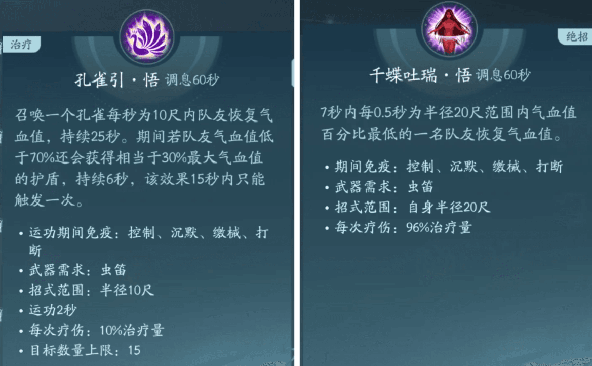 剑网三无界奶毒可提供什么buff 剑网三无界奶毒可提供什么buff
