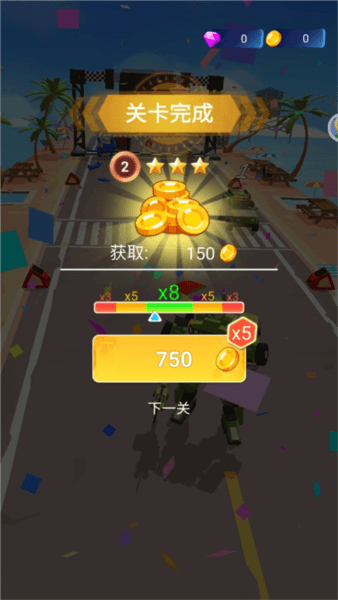 汽车人变形热血赛车游戏截图5