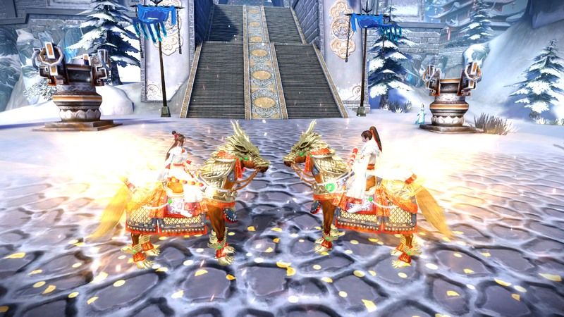 雪落苏城福利加“马”,《九阴真经3D》新春版本现已上线 雪落苏城福利加“马”,《九阴真经3D》新春版本现已上线
