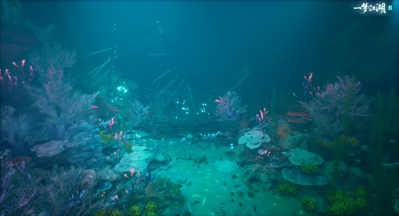 潜行海底《一梦江湖》全新海底地图惊艳曝光! 潜行海底《一梦江湖》全新海底地图惊艳曝光!