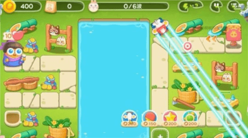 《保卫萝卜4》夏日垂钓第三关攻略 保卫萝卜4夏日垂钓第3关满星通关攻略2