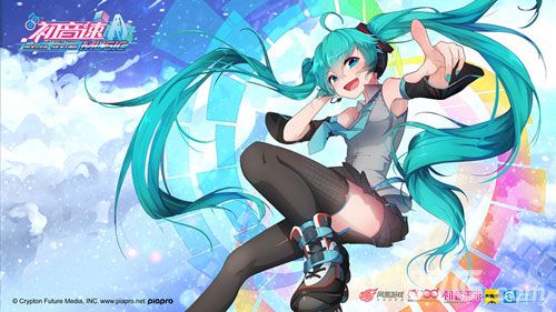 图2:初音未来在赛道上等着大家