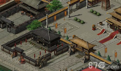 《众神征战》场景设计稿—长安城