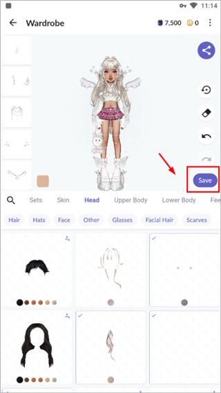 怎么保存装扮套装配图2