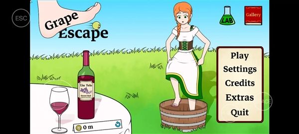 逃跑的葡萄Grape Escape宣传图