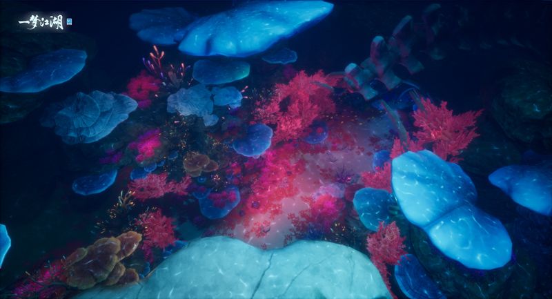 潜行海底《一梦江湖》全新海底地图惊艳曝光! 潜行海底《一梦江湖》全新海底地图惊艳曝光!