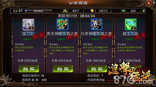 图2:公会商店