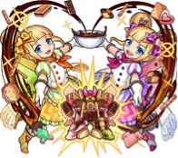 光属性 ★6 甜心姐妹 塔尔多&多尓挞