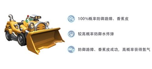 跑跑卡丁车推土机技能展示