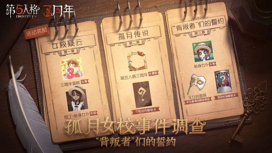 祝福赠礼 《第五人格》周年庆系列活动持续进行中 祝福赠礼 《第五人格》周年庆系列活动持续进行中