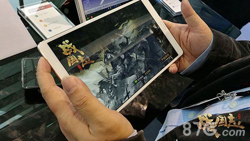 (华为发布会试玩区《战国志》手游体验)