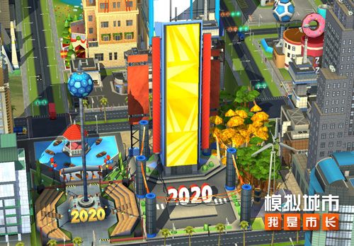 《模拟城市:我是市长》为城市建造新年纪念碑 《模拟城市:我是市长》为城市建造新年纪念碑