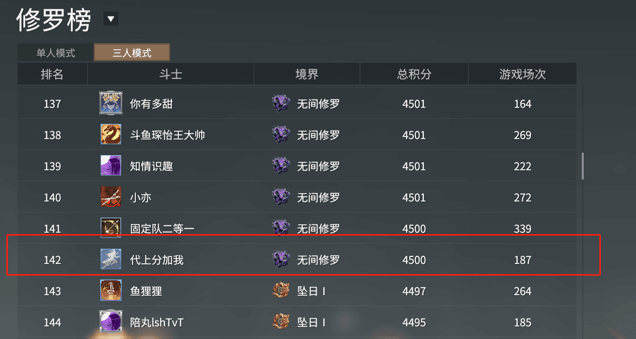 永劫无间怎么看英雄地区排名 永劫无间怎么看英雄地区排名