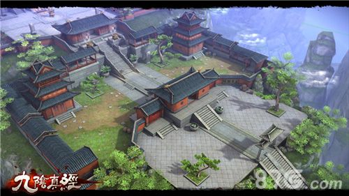 九阴真经手游少林场景原画