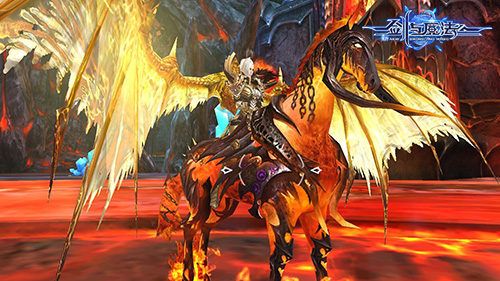 剑与魔法金色魔翼