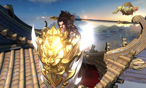 铁骑突出刀枪鸣 《刀锋无双2》新武器枪盾裂空而来 刀锋无双2图片3