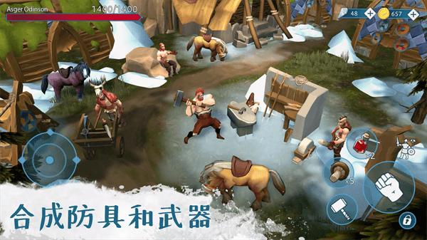 文兰故事维京生存游戏宣传图