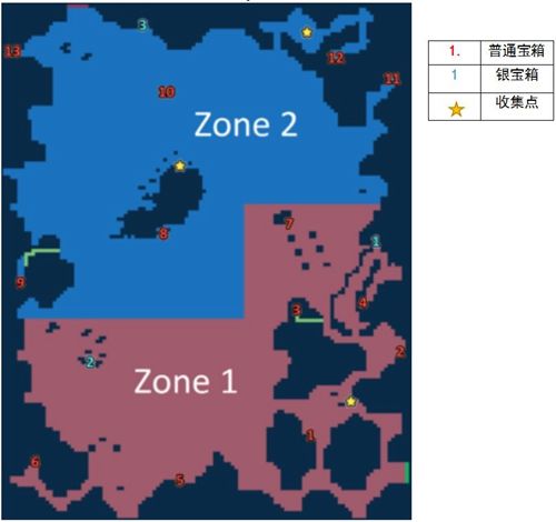 最终幻想勇气启示录扎德尔沙漠西部探索地图