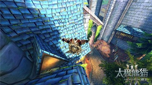太极熊猫3:猎龙屋顶自由跳跃