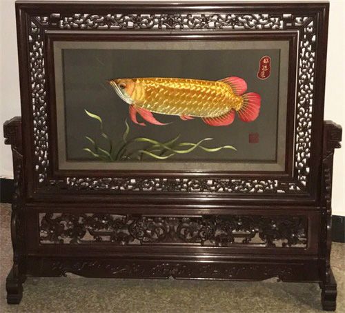 孙庆先代表作品《龙鱼跃龙门——好运来》(获得国家外观设计专利)